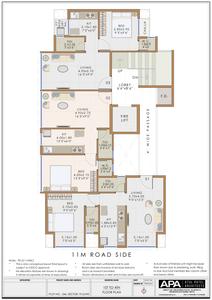Image of 600 Sq.ft 1 BHK Apartment / Flat for sale in Sarang Topaz, Ulwe, Navi Mumbai for Rs. 4600000