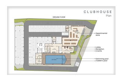 Image of 1068 Sq.ft 2 BHK Apartment / Flat for sale in 302 West, Kadagrahara, Bengaluru for Rs. 8700000