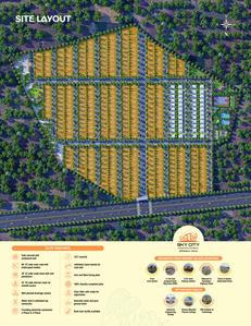 Image of 1800 Sq.ft Residential Plot / Land for sale in Elite Sky City, Dokiparru, Guntur for Rs. 3600000