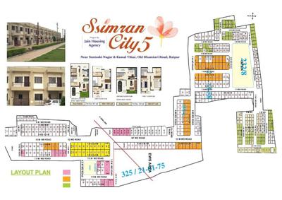 Image of 1200 Sq.ft 3 BHK Independent House for sale in S Simran City 5 Phase II, Sai Ssimran City, Raipur for Rs. 3200000