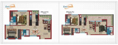 Image of 1565 Sq.ft 3 BHK Apartment / Flat for sale in Zara Casa, Aujala, Mohali for Rs. 7500000