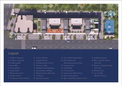 Image of 1561 Sq.ft 2 BHK Apartment / Flat for sale in Rama Metro Life Optima Residences, Tathawade, Pune for Rs. 12500000