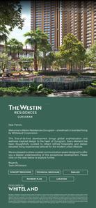 Whiteland Westin Residence Brochure