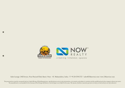 Image of 2600 Sq.ft 4 BHK Apartment / Flat for sale in Kolte Patil 24K Sereno Building E, Baner, Pune for Rs. 42000000