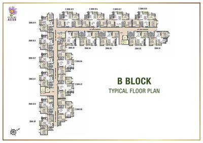 Image of 1250 Sq.ft 2 BHK Apartment / Flat for sale in Arboretum Gemini Aster, Mambakkam, Chennai for Rs. 5750000
