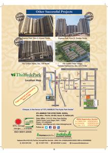 Image of 1080 Sq.ft 2.5 BHK Apartment / Flat for sale in Nimbus The Hyde Park Tower S T U, Sector 78, Noida for Rs. 11500000