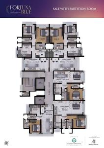 Image of 550 Sq.ft 1 BHK Apartment / Flat for sale in Nandivardhan Fortuna Blue, Lower Parel, Mumbai for Rs. 15200000