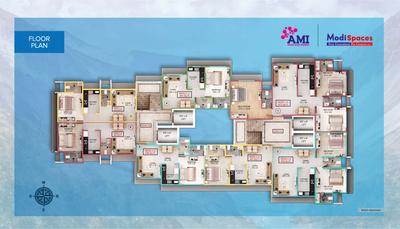 Image of 595 Sq.ft 1 BHK Apartment / Flat for sale in Modispaces Valley View, Borivali West, Mumbai for Rs. 13000000
