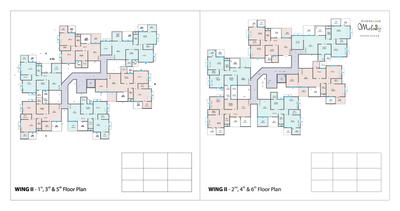 Image of 1545 Sq.ft 3 BHK Apartment / Flat for sale in Essen Aishwaryam Melody, Nigdi, Pune for Rs. 8796200