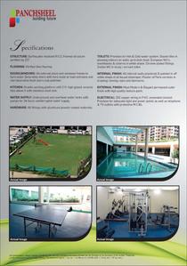 Image of 1100 Sq.ft 3 BHK Apartment / Flat for sale in Panchsheel Primrose, Shastri Nagar, Ghaziabad for Rs. 6500000