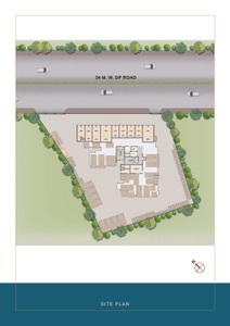 Image of 789 Sq.ft 2 BHK Apartment / Flat for sale in Shubh Manokamana, Kalyan West, Kalyan for Rs. 5665558