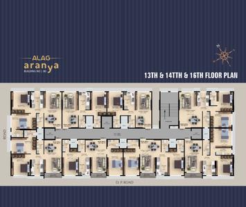 Image of 632 Sq.ft 2 BHK Apartment / Flat for sale in Alag Aranya, Ghatkopar East, Mumbai for Rs. 19000000