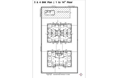 Image of 1250 Sq.ft 3 BHK Apartment / Flat for sale in Shrinathji Karma Skylife, Ghanteshwer, Rajkot for Rs. 4499000