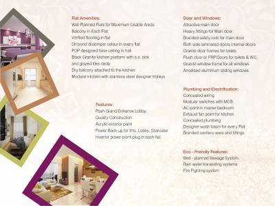 Image of 900 Sq.ft 2 BHK Apartment / Flat for sale in Mangal Murti Complex, Virar West, Virar for Rs. 5100000
