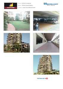 Image of 1915 Sq.ft 3 BHK Apartment / Flat for sale in Ashford Casa Grande, Lower Parel, Mumbai for Rs. 115000000