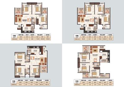 Image of 850 Sq.ft 2 BHK Apartment / Flat for sale in Grand Exotica, Tathawade, Pune for Rs. 7800000