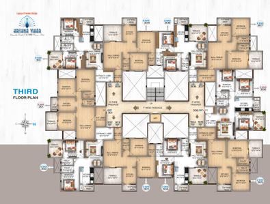 Image of 1500 Sq.ft 2 BHK Penthouse for sale in Krishna Vihar, Zingabai Takli, Nagpur for Rs. 8000000
