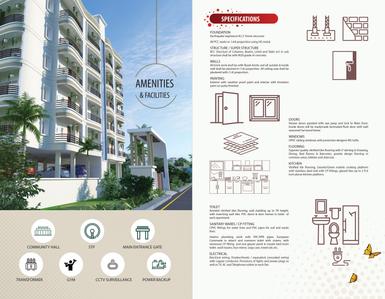 Image of 1200 Sq.ft 3 BHK Apartment / Flat for sale in Mega Signature Annex, Mancheswar, Bhubaneswar for Rs. 9990000