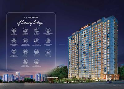 Image of 610 Sq.ft 1 BHK Apartment / Flat for sale in Kini Pinnacle, Naigaon East, Naigaon for Rs. 4200000