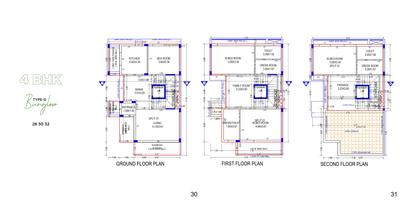 Image of 2259 Sq.ft 4 BHK Villa for sale in Shiv Sanidhya Villas, Adalaj, Gandhinagar for Rs. 33700000