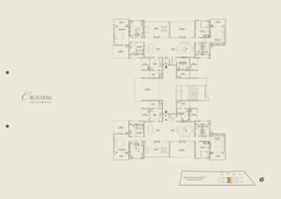 Image of 2267 Sq.ft 4 BHK Apartment / Flat for sale in Kolte Patil 24k Sereno Building F, Baner, Pune for Rs. 36960000