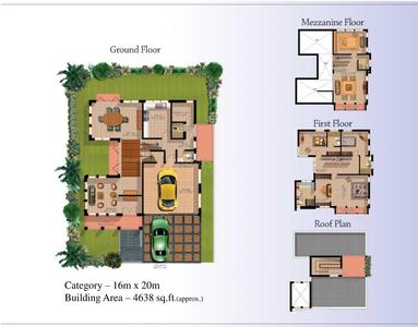 Image of 1500 Sq.ft 2 BHK Villa for sale in USE Kolkata West International City, Kona, Howrah for Rs. 4000000