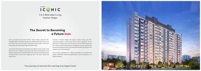 Image of 750 Sq.ft 2 BHK Apartment / Flat for sale in Karma Iconic, Mundhwa, Pune for Rs. 7500000