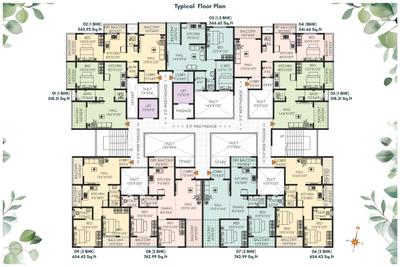 Image of 896 Sq.ft 2 BHK Apartment / Flat for sale in Darsheel Laxmi Greens, Ambegaon Budruk, Pune for Rs. 6000000
