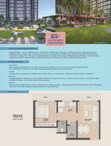 Image of 850 Sq.ft 2 BHK Apartment / Flat for sale in Unique Poonam Sky City Phase II, Virar West, Virar for Rs. 5400000