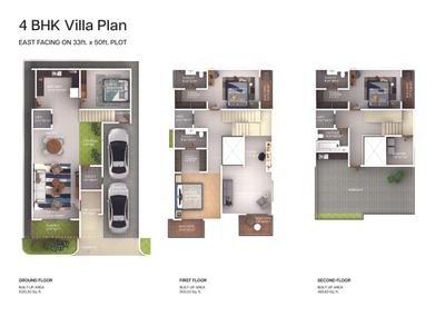 Image of 3219 Sq.ft 4 BHK Villa for sale in Oxyrich, Marsur, Bengaluru for Rs. 22500000