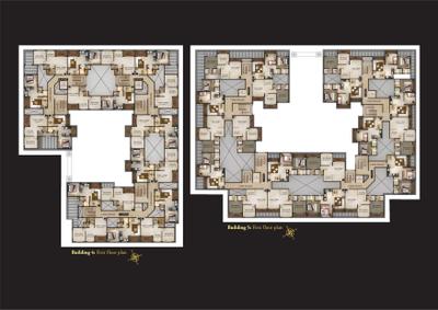 Image of 599 Sq.ft 1 BHK Apartment / Flat for sale in Radhey Galaxy Phase 2, Karjat, Thane for Rs. 2900000