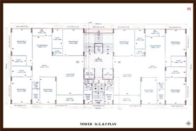 Image of 4725 Sq.ft 4 BHK Apartment / Flat for sale in Rajhans Kronis, Vesu, Surat for Rs. 34733000