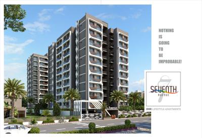 Image of 1179 Sq.ft 2 BHK Apartment / Flat for sale in Seventh Avenue, Gota, Ahmedabad for Rs. 6500000
