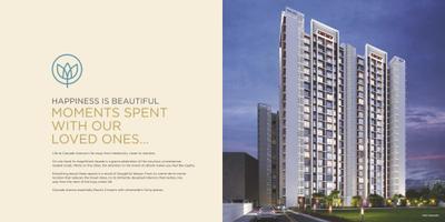 Image of 650 Sq.ft 1 BHK Apartment / Flat for sale in Aarsh Cascade Avenue Bellagio, Kasarvadavali, Thane for Rs. 5000000