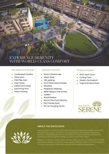 Image of 2439 Sq.ft 3.5 BHK Builder Floor for sale in Gulnaar Serene, Singhpura, Zirakpur for Rs. 17200000