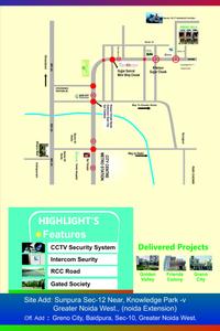 Image of 1600 Sq.ft 3 BHK Apartment / Flat for sale in Golden Greno Villa, Noida Extension, Greater Noida for Rs. 8000000