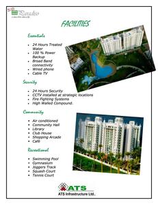 Image of 2500 Sq.ft 4 BHK Apartment / Flat for sale in ATS Paradiso, Chi IV, Greater Noida for Rs. 41000000
