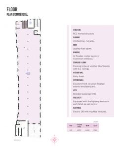 Image of 670 Sq.ft 2 BHK Apartment / Flat for sale in Bhawani UMA Plaza, Urali, Cuttack for Rs. 6000000