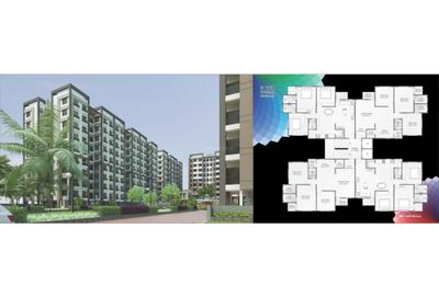 Image of 1427 Sq.ft 3 BHK Apartment / Flat for sale in Sairang Heights, Atladara, Vadodara for Rs. 4100000