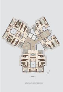 Image of 750 Sq.ft 2 BHK Apartment / Flat for sale in 127 Raj Homes B And C Wing, Mira Road East, Mira Bhayandar for Rs. 9880000