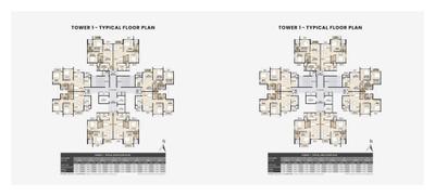 Image of 938 Sq.ft 2 BHK Apartment / Flat for sale in Mahindra Centralis Tower 4, Pimpri, Pune for Rs. 12500000