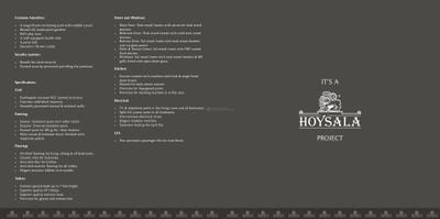 Image of 1155 Sq.ft 2 BHK Apartment / Flat for sale in Hoysala Samruddhi, Jakkur, Bengaluru for Rs. 12500000