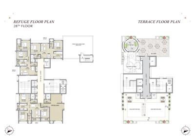 Image of 680 Sq.ft 2 BHK Apartment / Flat for sale in Oxford Navrang Atlantis, Jogeshwari West, Mumbai for Rs. 21123121
