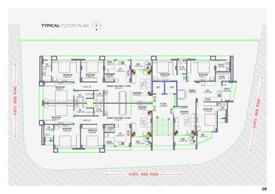 Image of 1750 Sq.ft 3 BHK Apartment / Flat for sale in Kesariyaji Flats, Paldi, Ahmedabad for Rs. 14000000