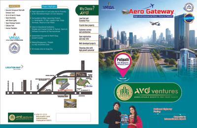 Image of 200 Sq.ft Residential Plot / Land for sale in AVG Aero Gateway, Bhogapuram, Visakhapatnam for Rs. 3300000