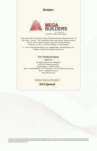 Image of 1200 Sq.ft 3 BHK Apartment / Flat for sale in Mega Signature Annex, Mancheswar, Bhubaneswar for Rs. 9990000