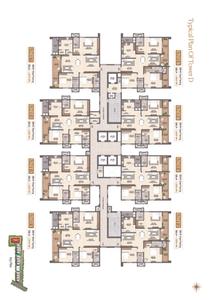 Image of 2250 Sq.ft 3 BHK Apartment / Flat for sale in Sreenivasa Sonthalia Ecorise, Rajendra Nagar, Hyderabad for Rs. 16872750