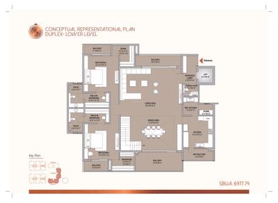 Image of 6977 Sq.ft 6 BHK Apartment / Flat for sale in Mahima Mansion Royale, Jagatpura, Jaipur for Rs. 11700000