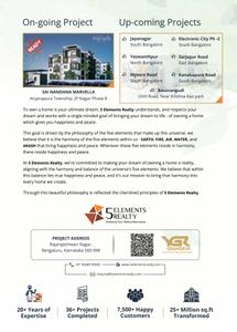 Image of 1400 Sq.ft 3 BHK Apartment / Flat for sale in YGR Grandeur, RR Nagar, Bengaluru for Rs. 26500000