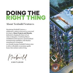 Image of 2325 Sq.ft 3.5 BHK Apartment / Flat for sale in Neobuild Mana Skanda The Right Life T45, Kachamaranahalli, Bengaluru for Rs. 20000000